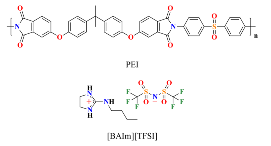 新型離子液體聚醚酰亞胺復合膜_離子液體【默尼離子液體定制】